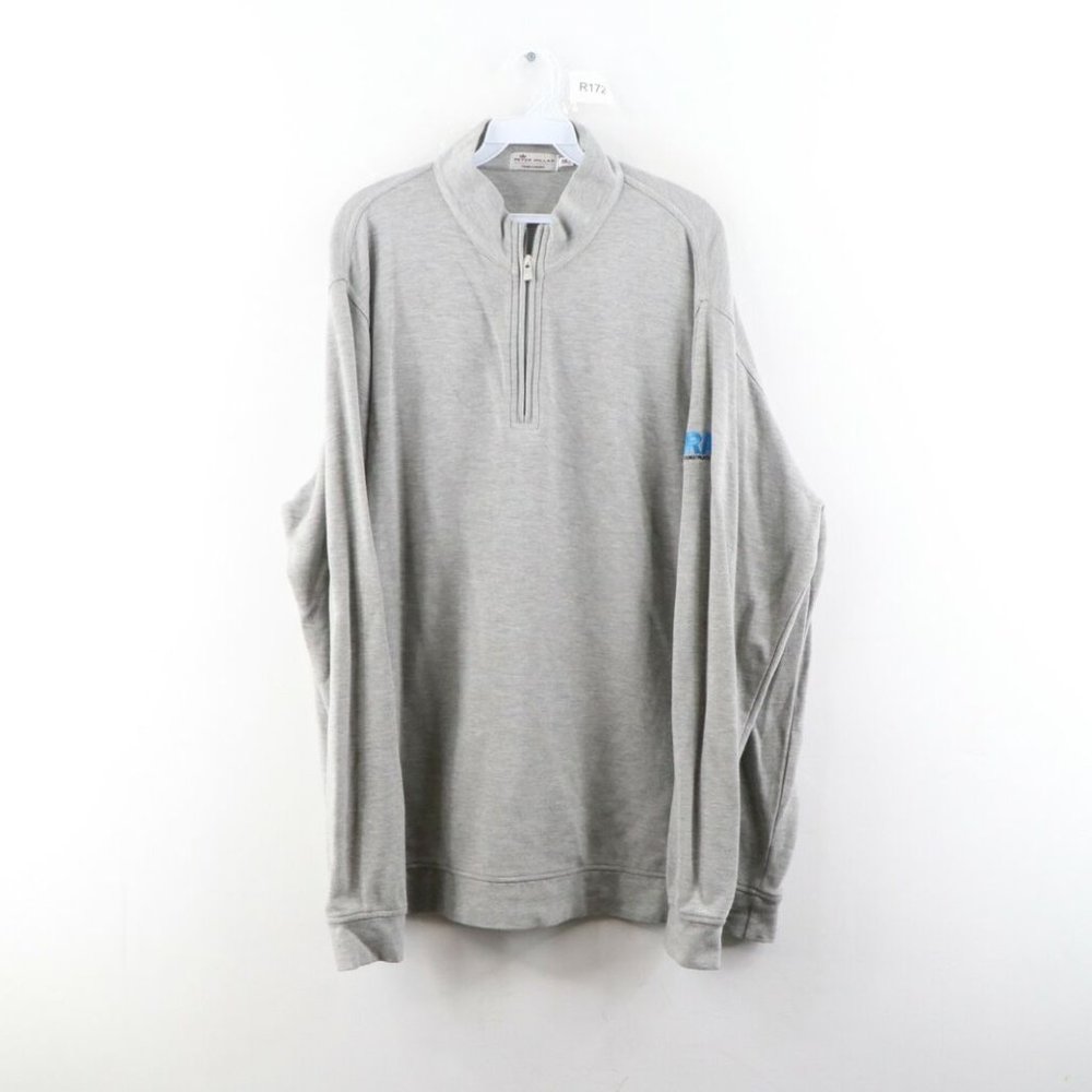 Peter Millar Crown Comfort Zip Pullover Sweatshirt